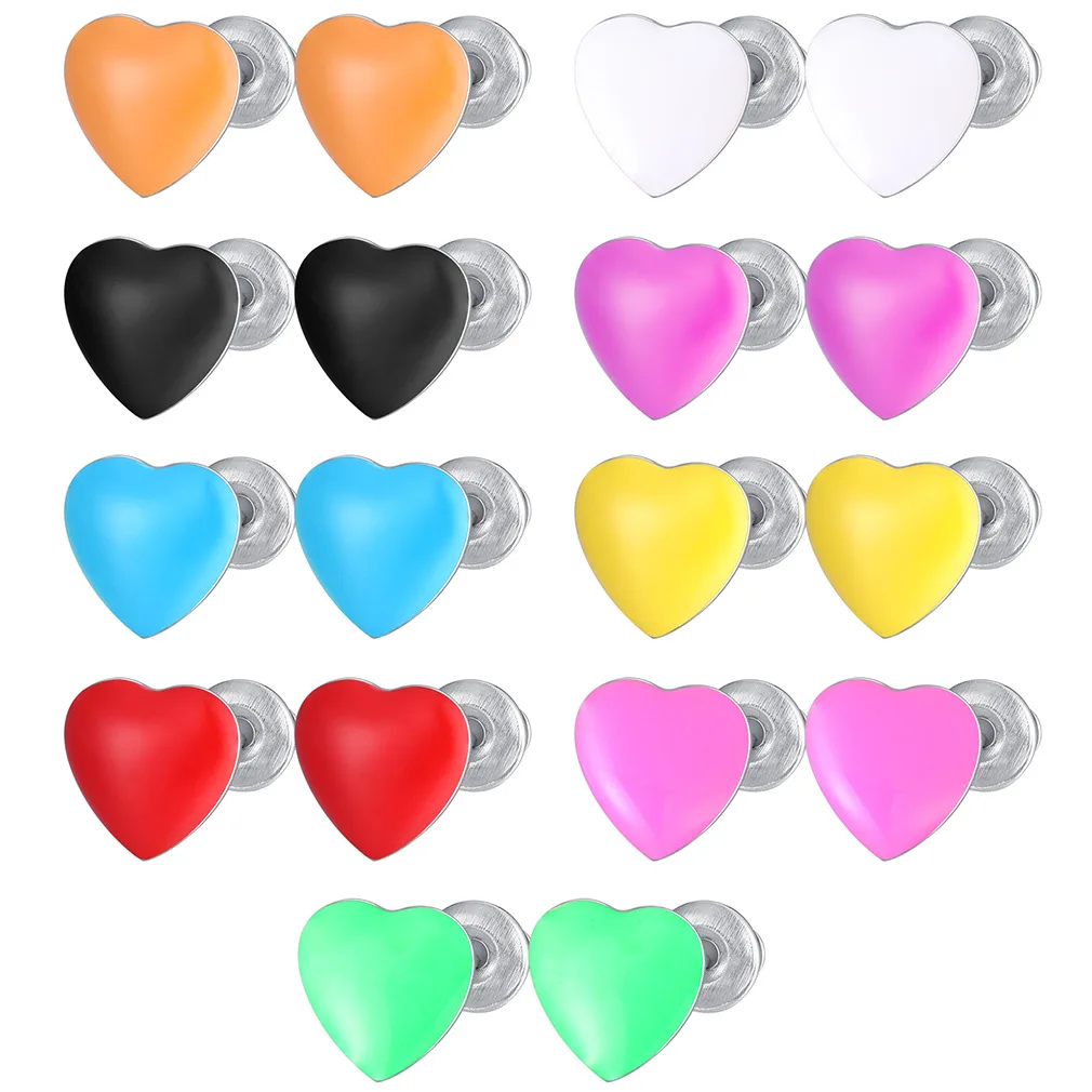 Love heaet Shape oil drop earrings Fashion candy color Drop Earrings