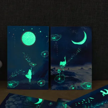 

30sheets/LOT Romantic starry night light Postcards/Greeting Card/wish Card/Fashion Gift 30 postcards