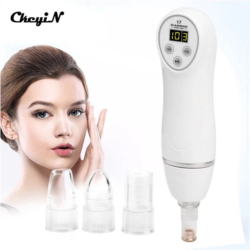 ФОТО Face Care 6 Tip Dermabrasion Peeling Machine Facial Skin Care Massager Beauty Device Professional Microdermabrasion 4547