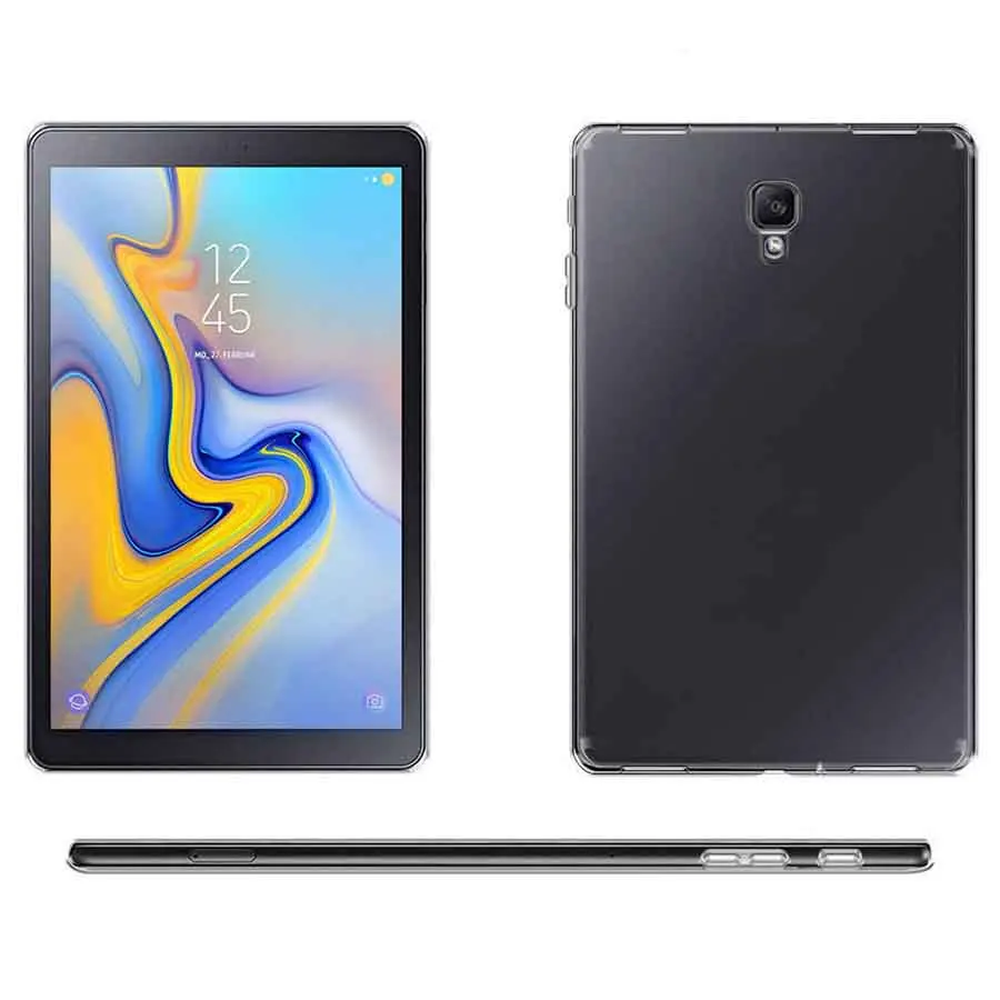 Soft TPU Case For Samsung Galaxy Tab S4 10.5'' SM-T830 T835 Clear Transparent Silicone Back Cover Slim Tablet Shockproof Case (11)