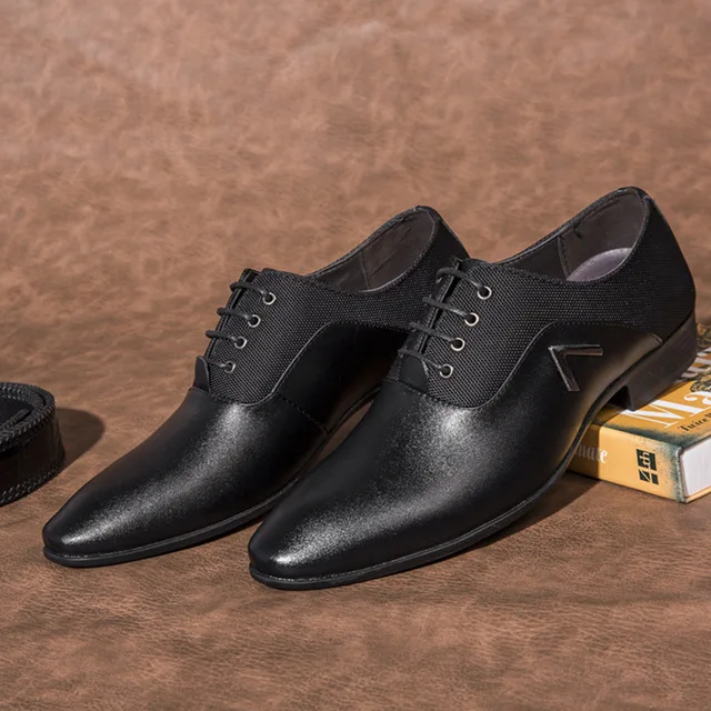 Г., модные мужские свадебные модельные деловые туфли на низком квадратном каблуке, Hombre Zapatos, деловые повседневные кожаные туфли-оксфорды, A700