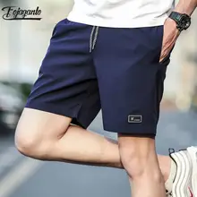 FOJAGANTO качество Брендовые мужские шорты Лето г. Мужские шорты шнурок талии Бермуды шорты для женщин Мужская одежда