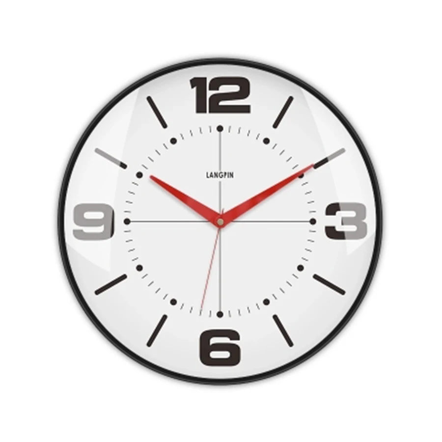 

Simple Digital Wall Clock Creative Modern Mute Wall Watch Living Room Decoration Kitchen Saat Home Decoration Accessories50B1050