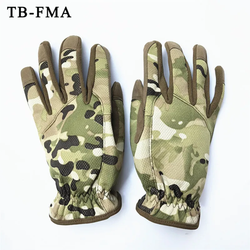 TB-FMA, новые охотничьи перчатки, военные тактические перчатки для стрельбы на открытом воздухе, кемпинга, охоты, велоспорта, перчатки на полный палец
