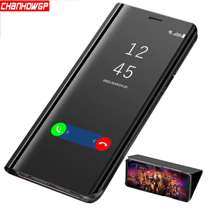 Зеркальный умный флип-чехол для LG V30 Plus чехол V40 thinq полный противоударный