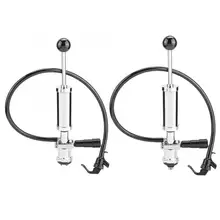 Homebrew 4 In Draft Beer Picnic Tap Party Pump Heavy Duty Beer Keg Tap Pump with Squeeze Trigger