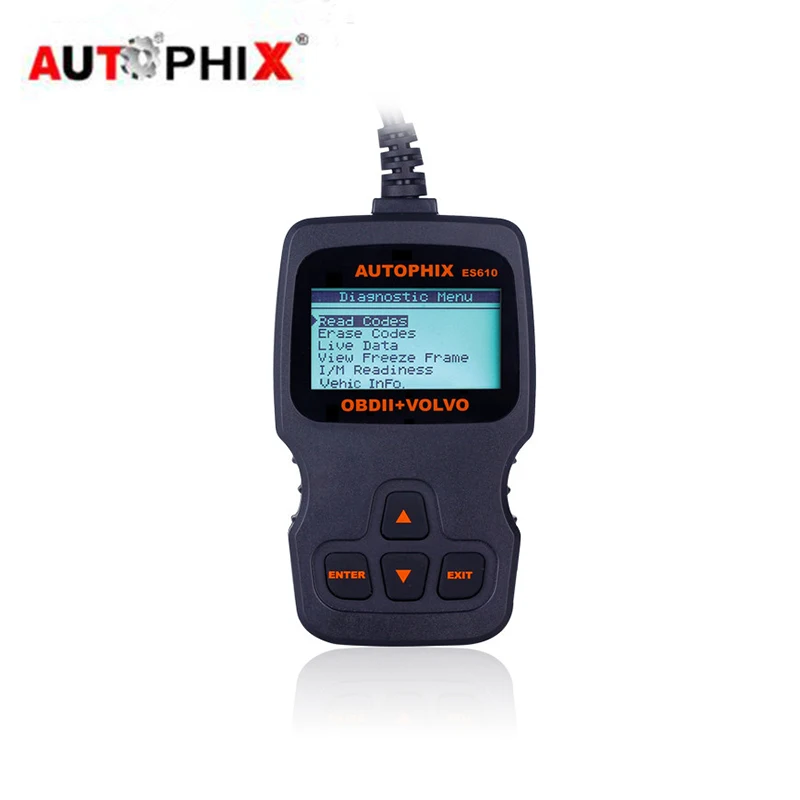 New Autophix ES610 Obd2 Diagnostics Scanner For Volvo C30 C70 S40 V40
