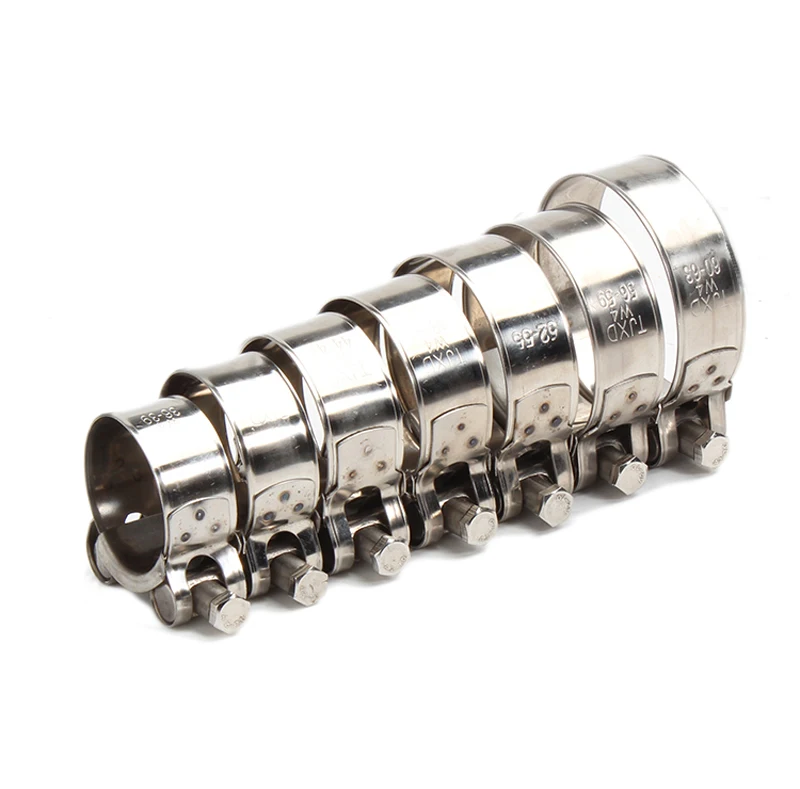 Motorcycle Accessories Stainless Steel Exhaust Clamp Banjo Clip Bracket