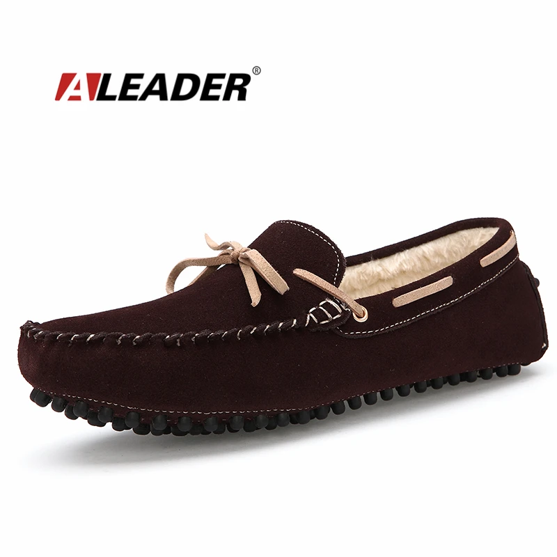 winter flat moccasins