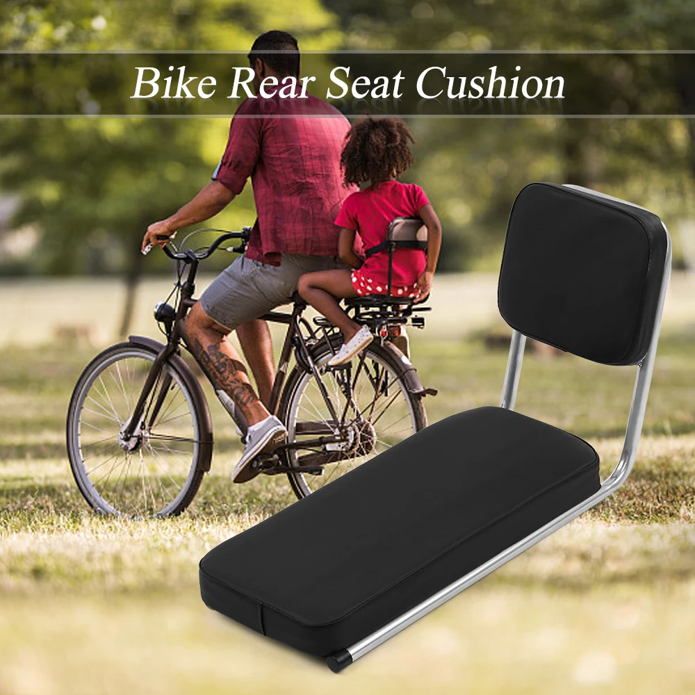 Детское сиденье для велосипеда, длинная велосипедная Подушка заднего сиденья, велосипедное седло, велосипедная стойка, подушка для детей со спинкой, детали для велосипеда