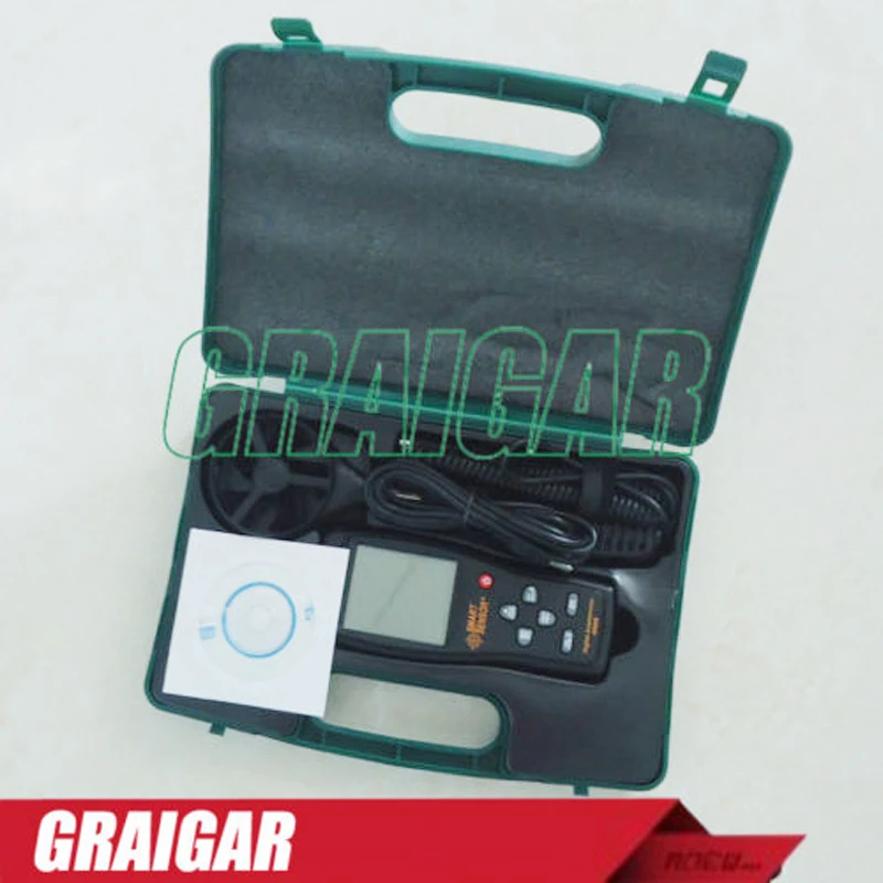 

Smart Sensor AS856 Digital Handheld Anemometer Wind Speed Meter