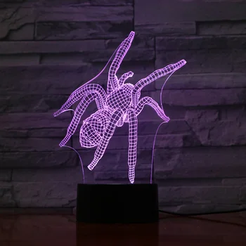 

3D Optical Illusion Lamp LED Night Light Children Room Lighting Color Changeable Table Lampen USB Nightlight Lampara Infantil