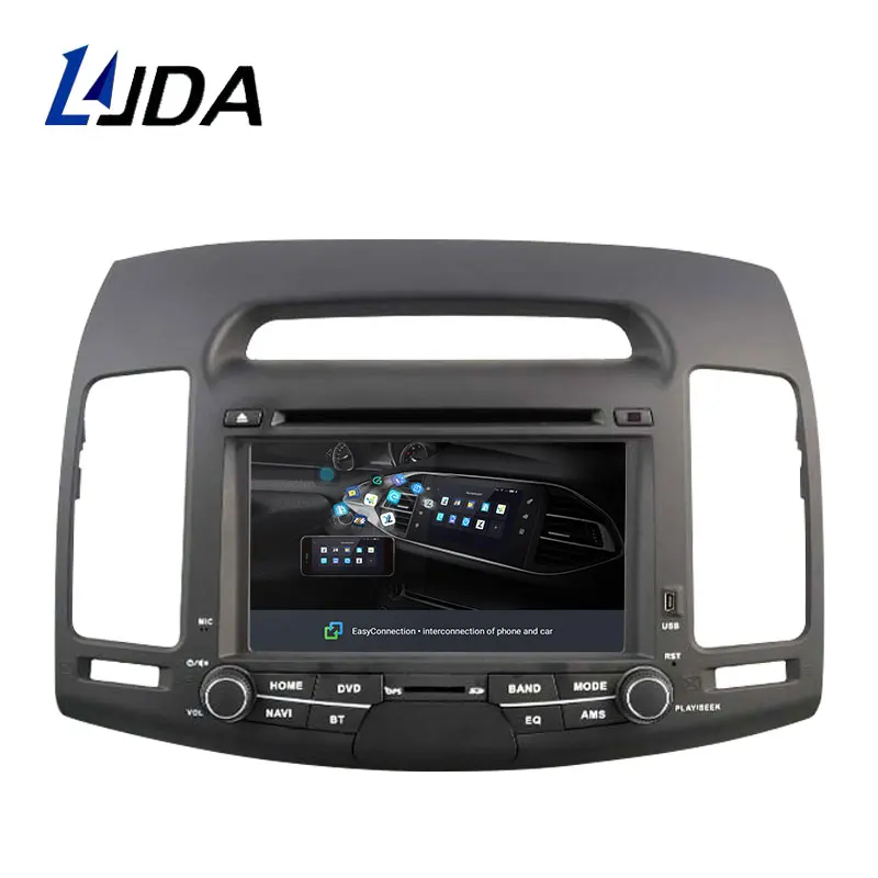 Best LJDA Android 9.1 Car dvd player for HYUNDAI ELANTRA 2007-2011 2 Din Car Radio gps navigation stereo multimedia WIFI autoaudio 3 Best LJDA Android 9.1 Car dvd player for HYUNDAI ELANTRA 2007-2011 2 Din Car Radio gps navigation stereo multimedia WIFI autoaudio 3