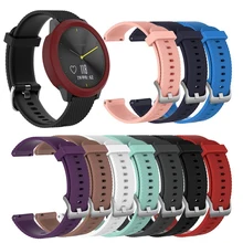 Ремешок для часов Garmin Vivoactive 3/Vivomove HR, мягкий силиконовый ремешок, аксессуары для умных часов, спортивный дышащий ремешок, браслет, ремень