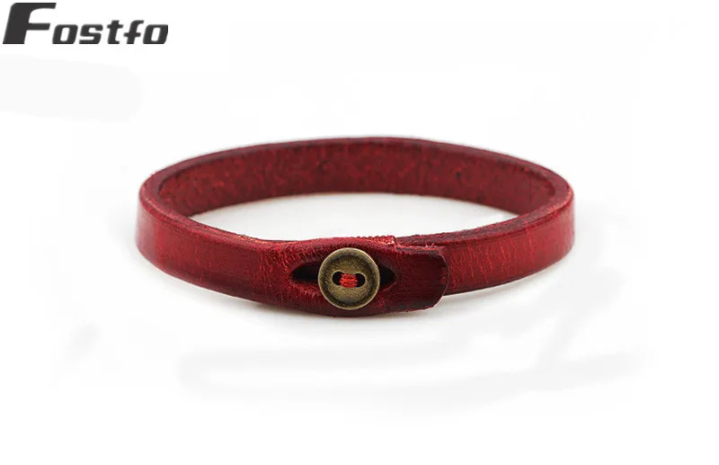 XINYAO-2018-New-Snap-Charm-Bracelets-Red-Black-Leather-Wristband-Bracelets-for-Women-Wrap-Fashion-Bracelets (3)