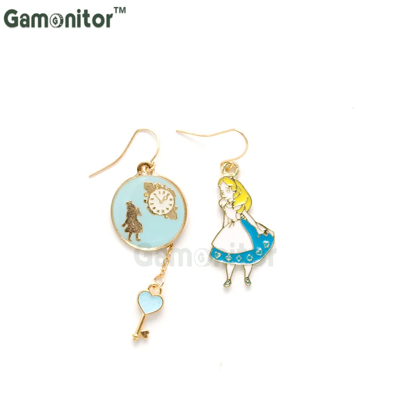 rabbit key earrings