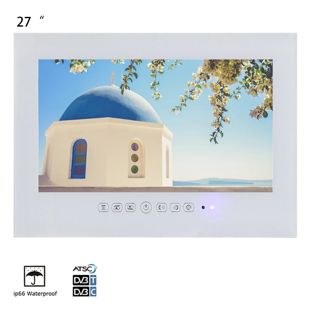 

Souria 27" LED TV IP66 Waterproof Wall Mounted Flat Screen SPA Salon Television