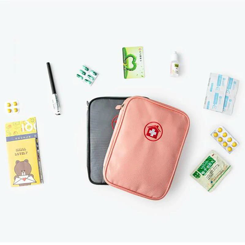 Аптечка первой помощи сумка Портативный медицины посылка набор для оказания первой медицинской помощи сумки для хранения лекарств сумка-Органайзер