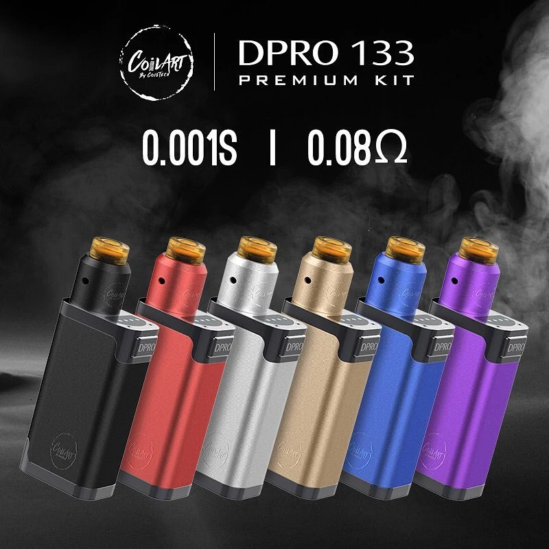 Аутентичный CoilART DPRO 133 Премиум комплект с механический мод и RDA катушка арт