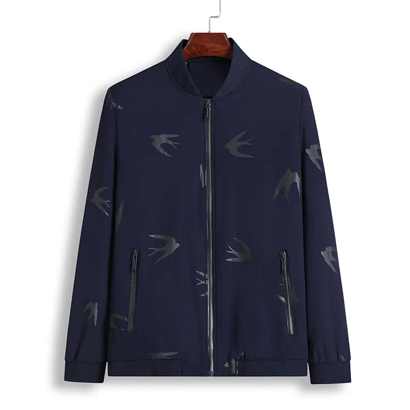 new 10XL plus big size male jacket brand-clothing jackets coat men top quality black deep blue windbreaker outerwear for | Мужская