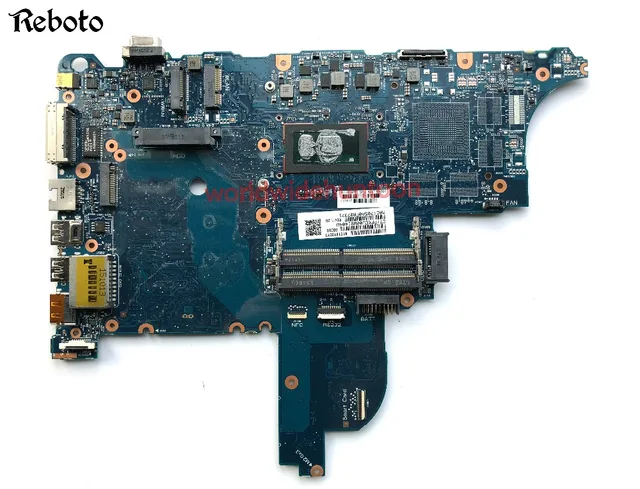 US $259 0 |Fully tested Laptop Motherboard For HP Probook 640 G2 PC PN 840718 001 with i7 6600U processor integrated gpu DDR3 -in Motherboards from