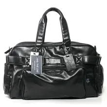 Модные мужские дорожные сумки, багаж, водонепроницаемый чемодан, спортивная сумка, Большая вместительная сумка, Повседневная деловая сумка из искусственной кожи