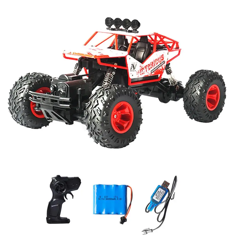 

2.4G Large Remote Control Car Drift Off-Road Vehicle Four-Wheel Drive Climbing Big Car High Speed Racing Boy Charging Toy Car