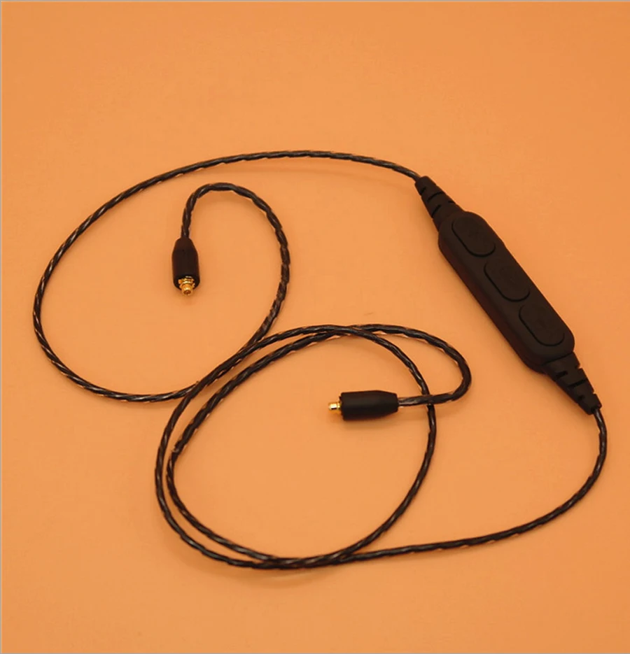 MMCX Bluetooth Earphone Adapter Cable Bluetooth For Shure SE215 SE315 SE535 SE846 UE900 Headphone Wireless Cables With micphone