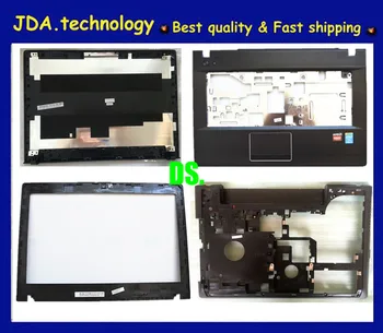 

wellendorff New laptop cases for lenovo G400 G410 G490 G405 LCD back cover+front bezel+palmrest upper cover+bottom base case