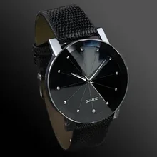 Hot! Stainless Steel Dial Clock Male Casual Quartz Watch Men Sport Wrist Men Watches Leather Brand Luxury Day Date