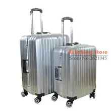 22 INCH 20222426# 22 trunk universal wheel password travel aluminum alloy box #EC FREE SHIPPING