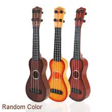 Гавайские гитары укулеле игрушечная гитара модель дети музыкальные инструменты игрушки музыкальная обучающая игрушка на день рождения Рождественский подарок