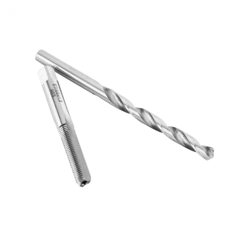M9*1.25 Car Pro Coil Drill Tool Metric Thread Repair Insert Kit M6 for Helicoil Car Repair Tools Coarse Crowbar