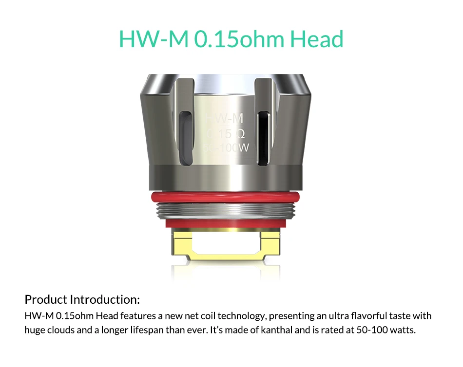 Русский склад Eleaf HW катушки HW1/HW2/HW3/HW4 HW-M HW-N/HW-M двойной для iJust 3 комплект/Ello Duro/Ello Vate электронная сигарета