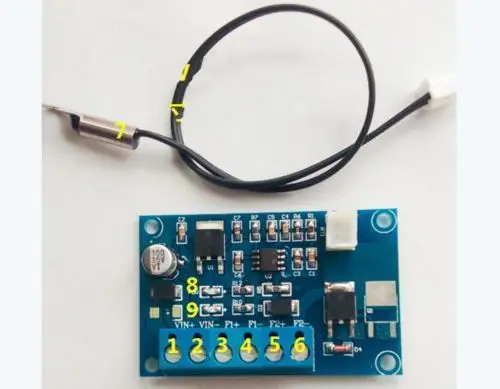 

DC 12V 24V 2A Automatic PWM PC CPU Fan Temperature Control Speed Controller