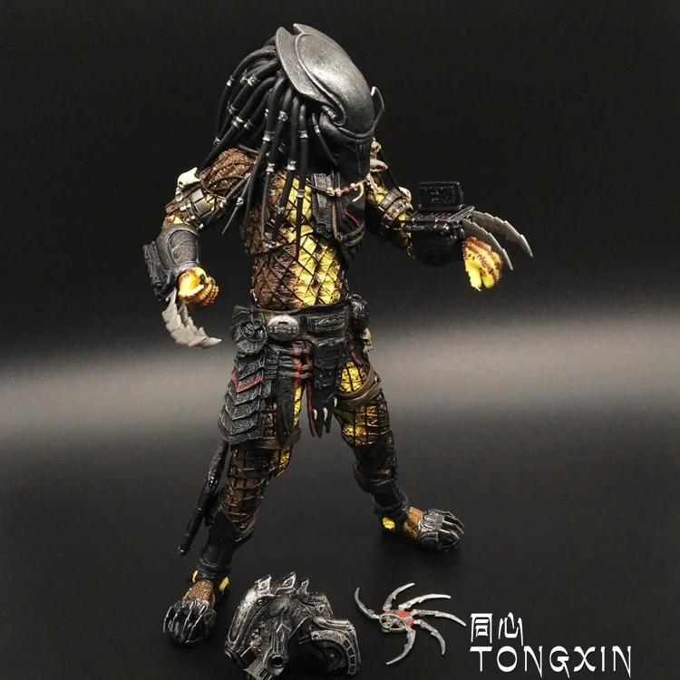 NECA AVP Aliens vs. Predator серия Young Blood/Elder Predator Охотник на змею фигурка игрушки 18 см