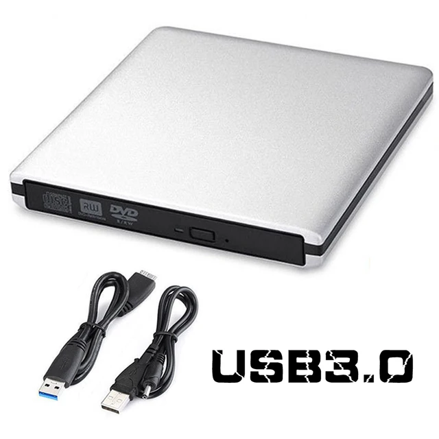 Ultra Slim External USB 3.0 High Speed CD RW DVD RW Super Drive Player