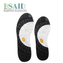 BSAID/1 пара подошвы для ремонта обуви, клей-карандаш на износостойких противоскользящих подошвах, сменные самодельные коврики, Нескользящие резиновые протекторы