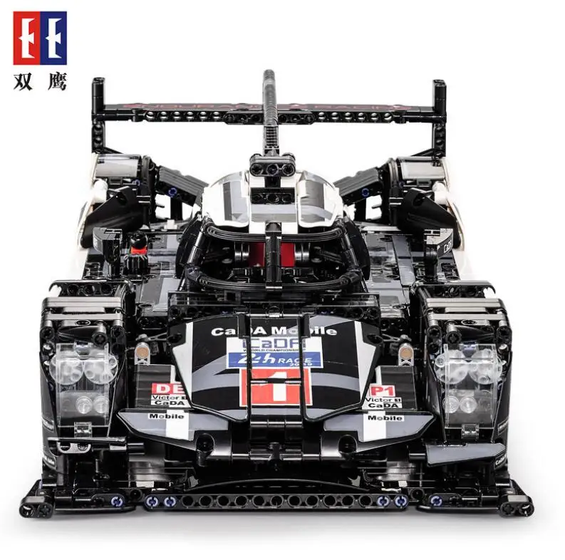 Новый C61016 Technic Серии Гибридный гоночный автомобиль моторизованный Модель