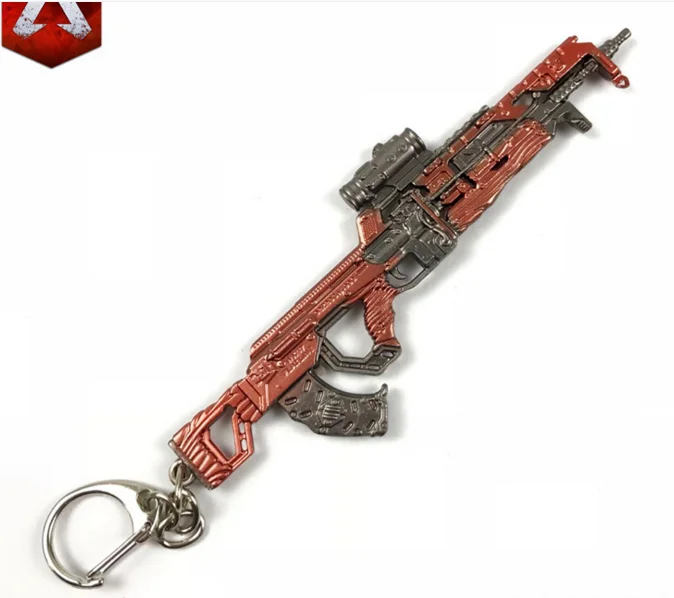 Игра APEX Legends герой пистолет Модель брелок подвеска брелок сумка ключи цепочки, аксессуары подарок игрушка для мужчин и женщин - Цвет: 09