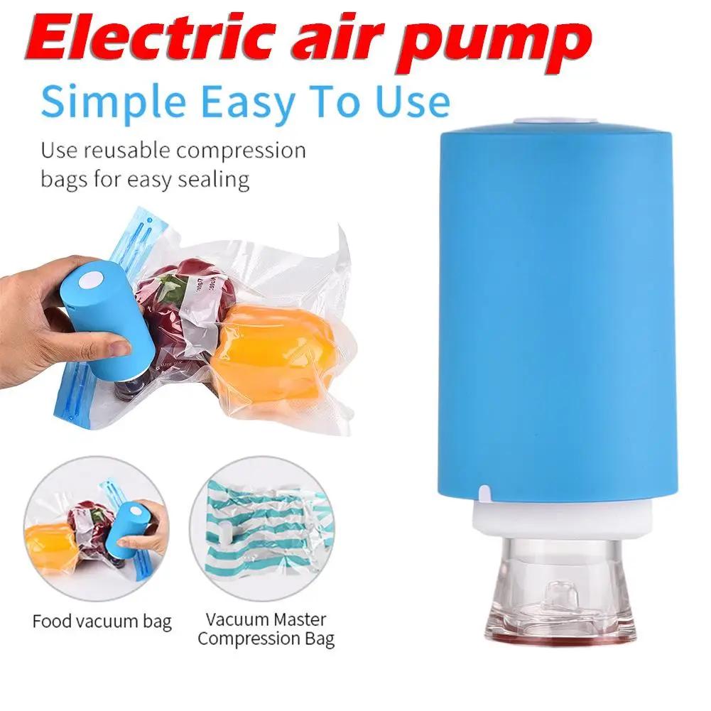 Multi functional Dual use Electric Air Pump Travel Compression Bag