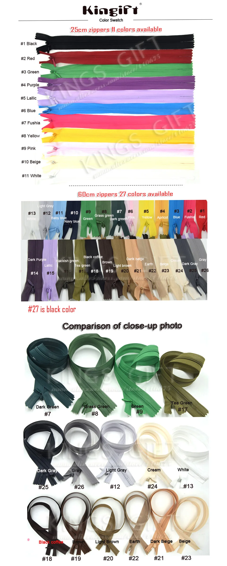 GAZ005 Colorswatch
