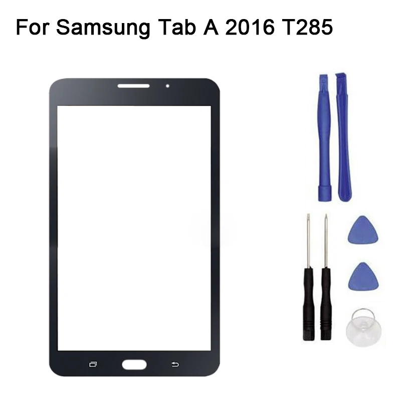 

10pcs/lot New Replacement LCD Front Touch Screen Panel Outer Glass Lens For Samsung Tab A6 7.0 A 2016 Sm-T285 T285C