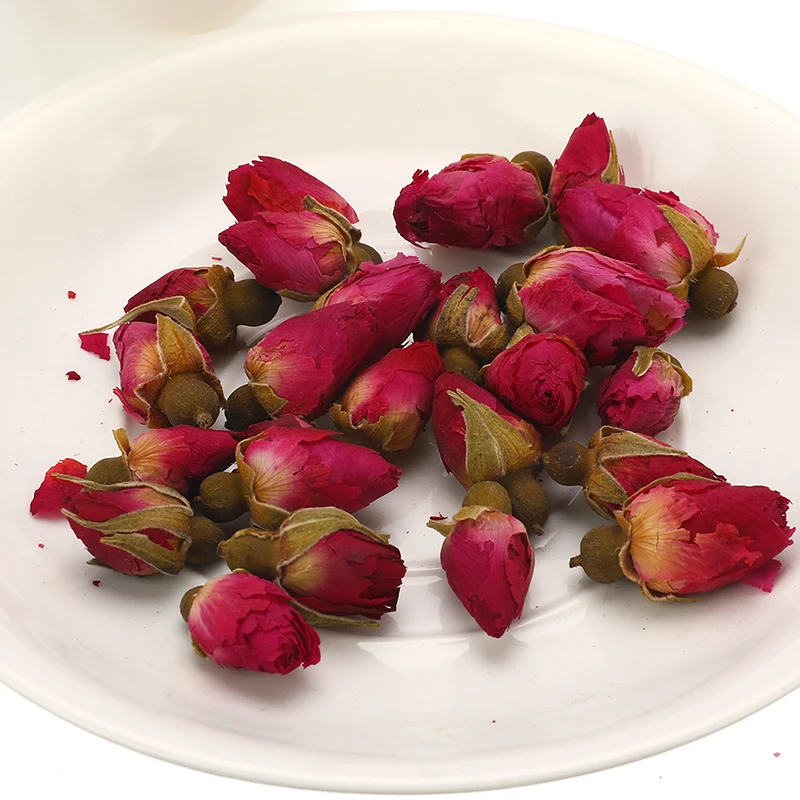 

1bag 250g/500g Natural Dried Rose Flower Rose Bud Bath Tools for Women Wedding Party Table Confetti Pot Petal Decoration