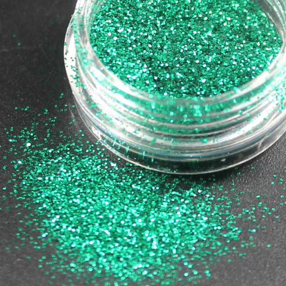 

LOLEDE Green AB Chameleon Color Sequins Nail Art Glitter Flakes UV Gel Polish Star Heart Flower Paillette Decor Tools