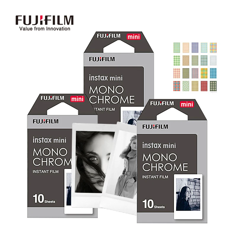 Prix pour Fujifilm instax mini 8 film 30 feuilles photographie en noir et blanc caméra papier film pour fuji instantanée mini 8 7 s 25 50 s 90 caméra Prix pour Fujifilm instax mini 8 film 30 feuilles photographie en noir et blanc caméra papier film pour fuji instantanée mini 8 7 s 25 50 s 90 caméra