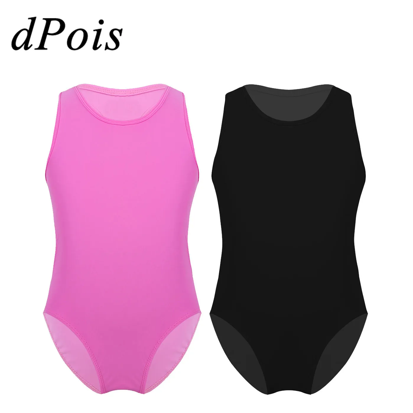 

Teens Kids Girls Ballet Dance Leotard Dancer Clothing Gym Tank Leotard Bodysuit Ballerina Costumes Gymnastic Swimsuit Swimwear