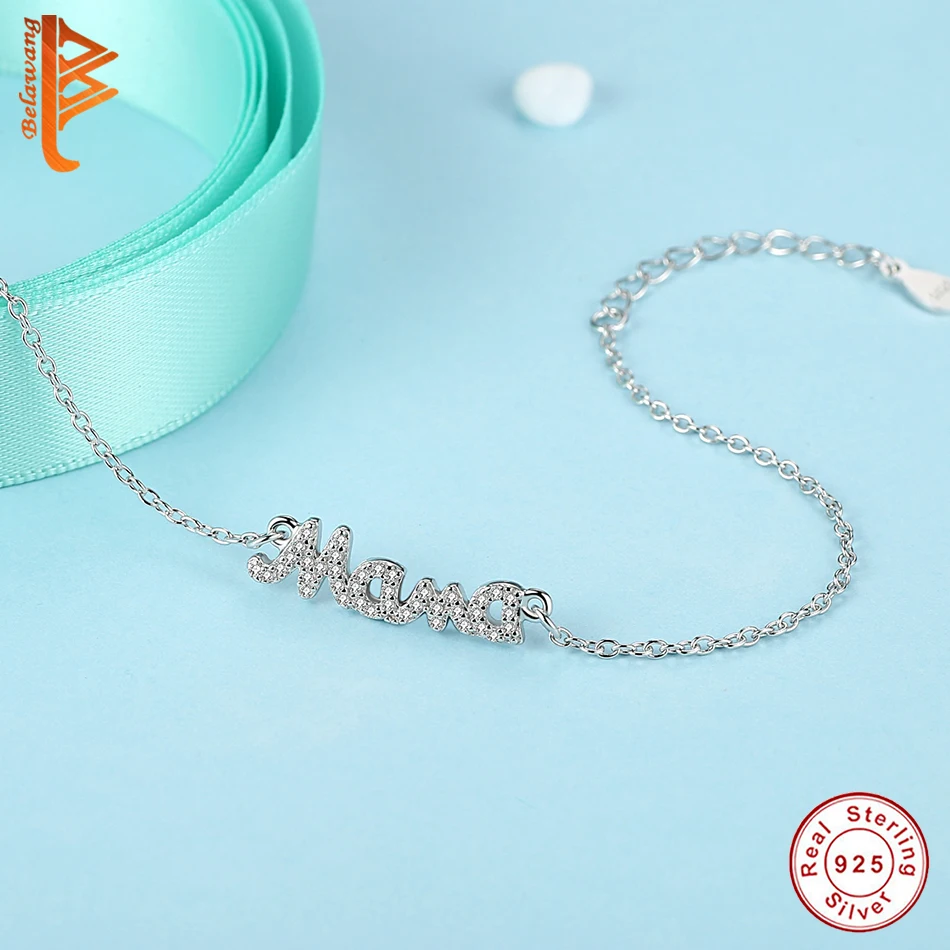 Женский браслет из серебра 925 пробы с австрийскими кристаллами|bracelets for|charm braceletcharm