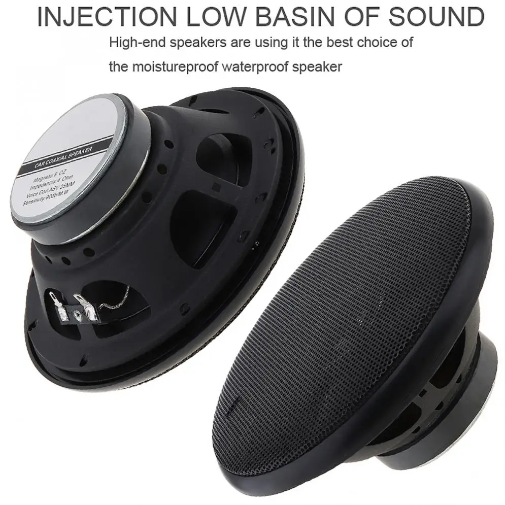 Coaxial de Alta Fidelidade do Carro Porta do Veículo Completa para Carros Pces Polegada Alto-falante Auto Áudio Música Estéreo Alto-falantes Freqüência Gama 2 6.5 13 Alto-falantes coaxiais