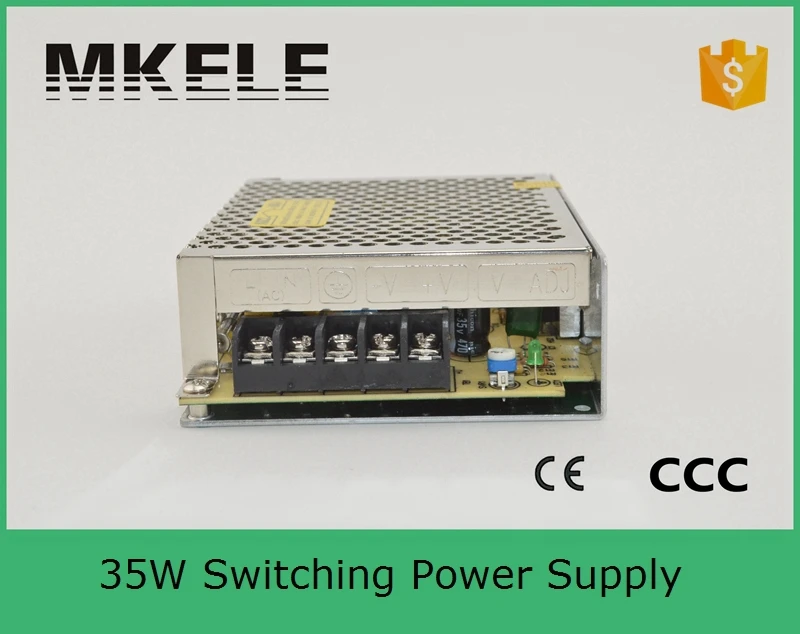 

high quality safe delivery overload protection 35W 5V 7A Single Output Switching power supply for LED Strip light AC-DC S-35-5